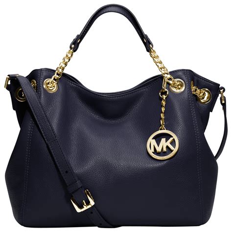 michael kors purse chain|michael kors navy shoulder purse.